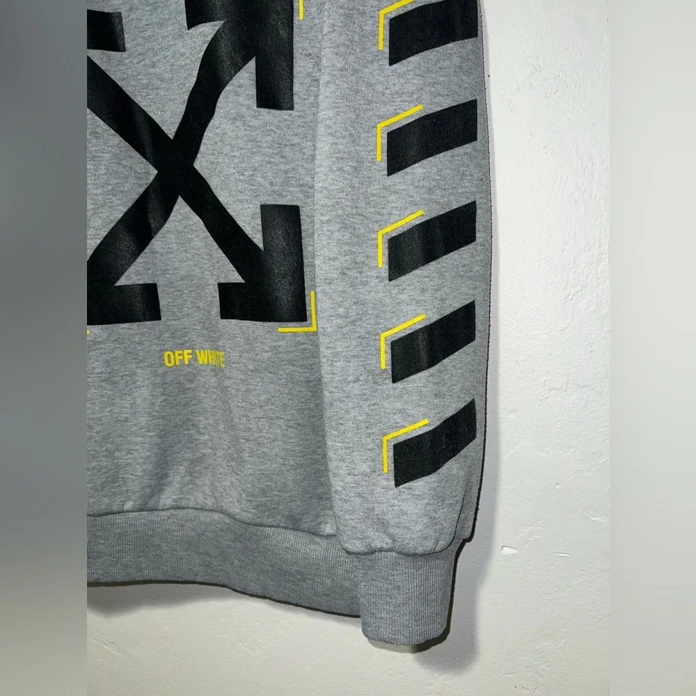 Off-White Gray Sweatshirt - Picture 5 of 9